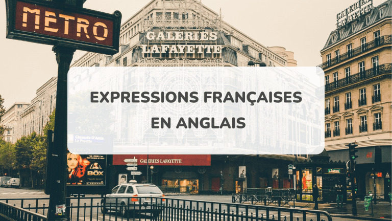 expressions francaises en anglais