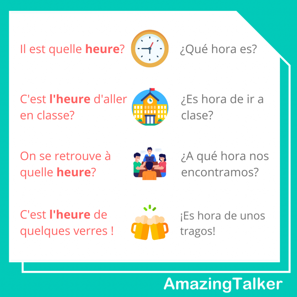 LE TEMPS  Clases de francés para niños y adultos