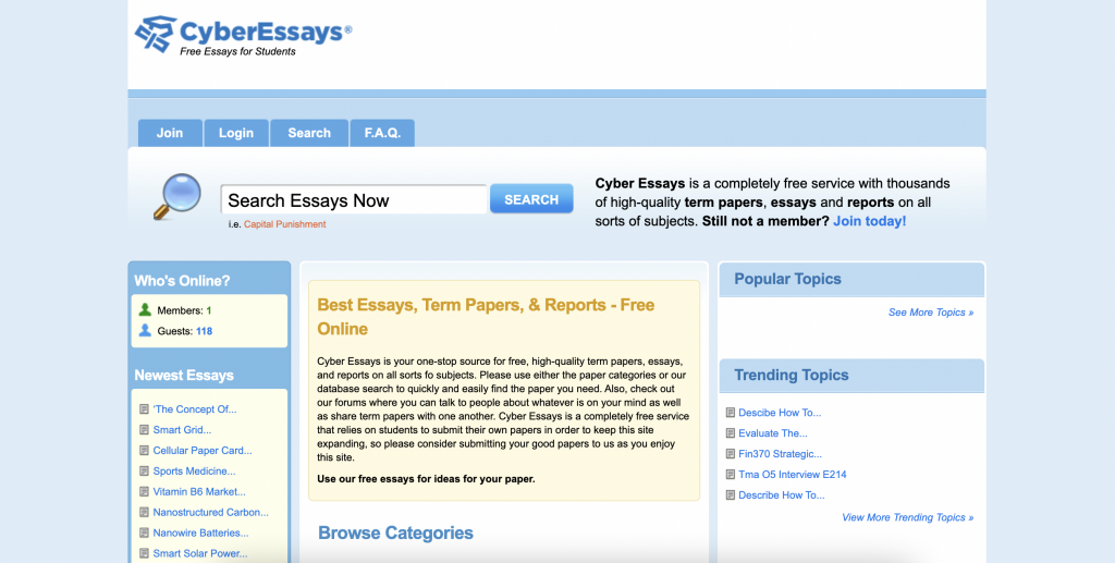 영어 쓰기 공부 사이트, 영어 쓰기, cyber essays