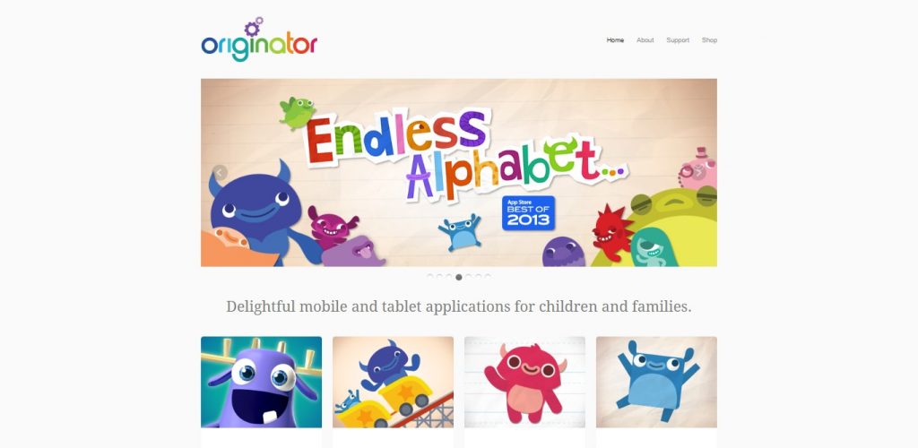 兒童線上課程 - Originator Kids - 兒童英文學習App