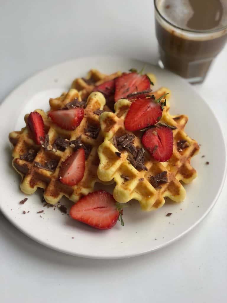 아침밥 영어, 영어 단어, waffles