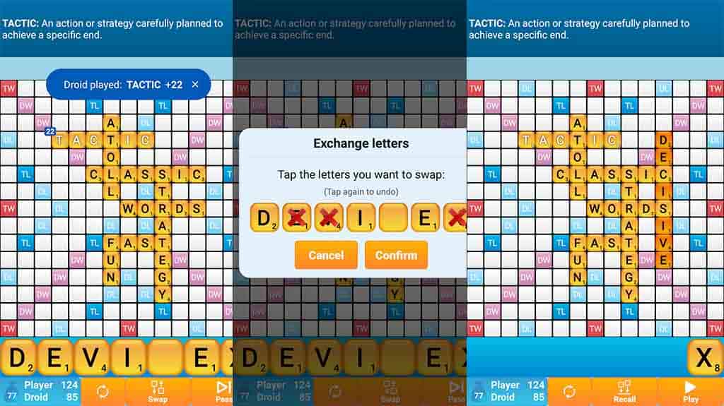 英文單字遊戲：Scrabble