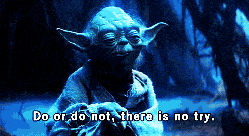 Master Yoda do or do not GIF