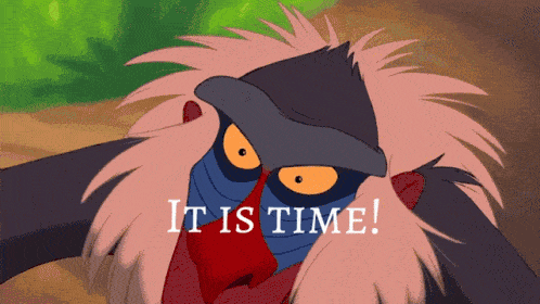 It is time GIF