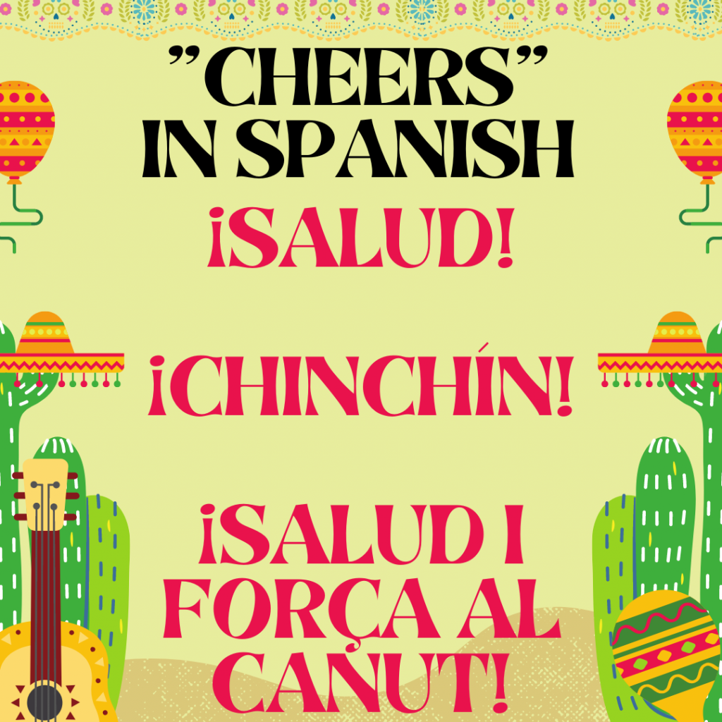 cheers in spanish